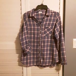 Womens Columbia LS tab shirt